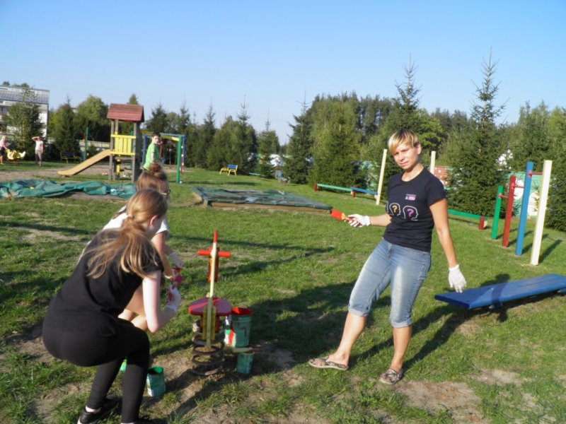 wolontariat malowanie